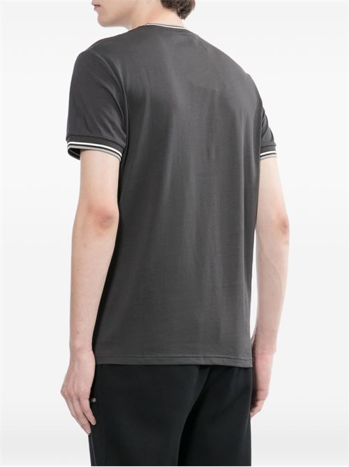 T-shirt uomo manica corta antracite FRED PERRY | M158887A